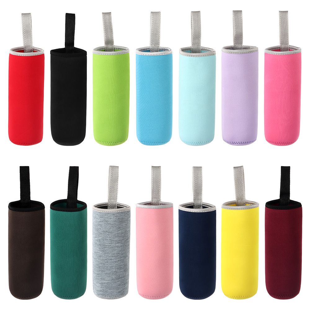 Outdoor Sport Glass Water Bottle - حقيبة رياضية خارجية محمولة، غطاء زجاجة