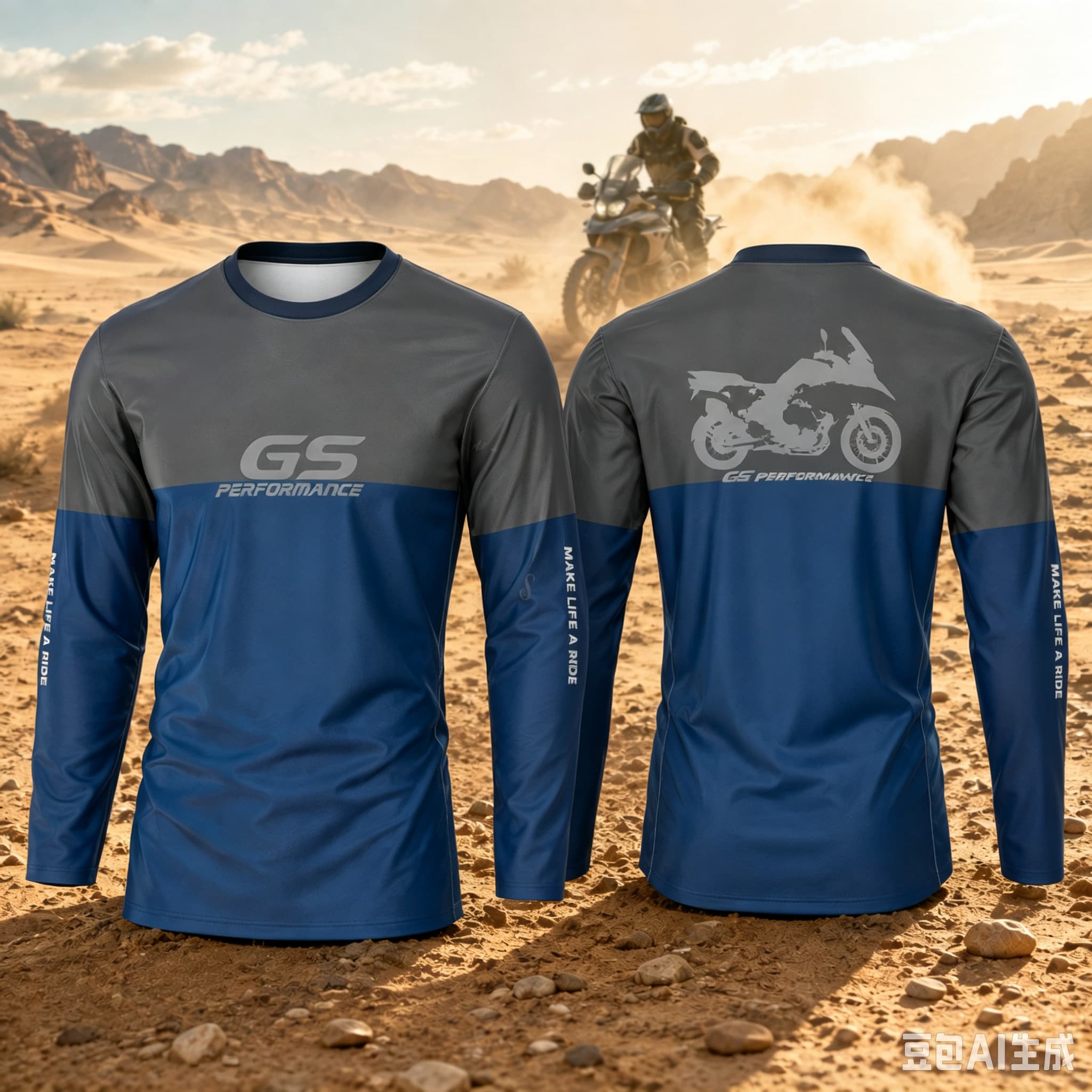 Outdoor Sports Adventure - قميص دراجة نارية موتورراد جي إس