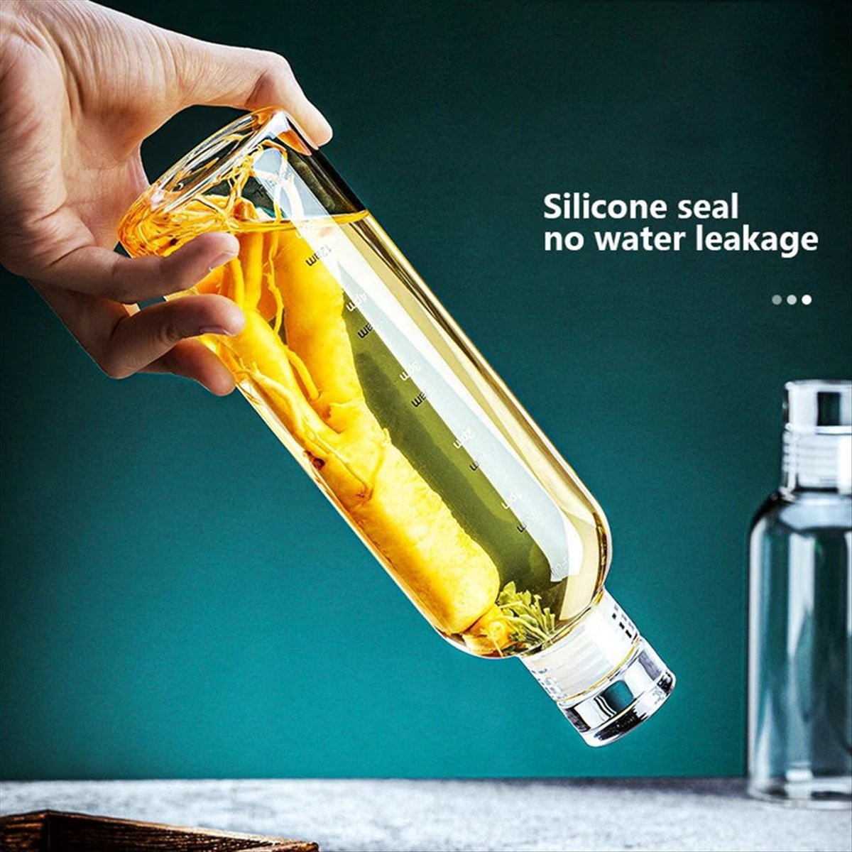 زجاجة مياه رياضية زجاجية سعة 1 - مراجعة Outdoor Sport Glass Water Bottle وسعره